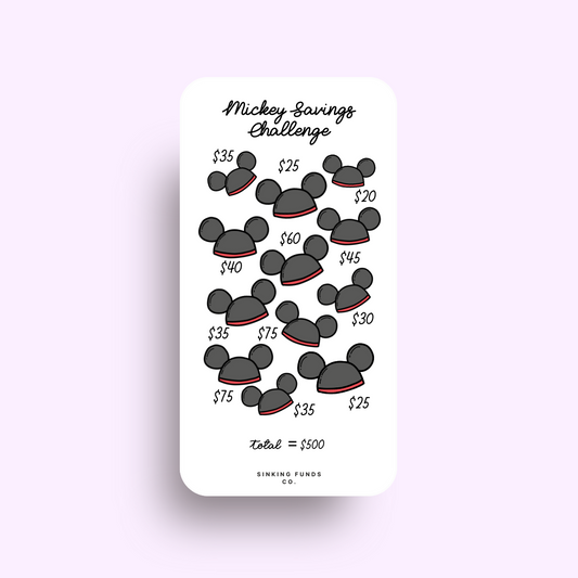 Mickey Savings Challenge